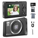 Topvision Digital Camera 48MP Cmos Sensor 16X Zoom With 32GB Sd Card Black. Fixed Price $53.99.