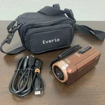 Jvc GZ-F100 Brown 32GB Waterproof 60X Zoom. Fixed Price $164.29.