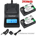 Kastar 2 Battery & Fast Charger Kit For Canon LP-E6N LPE6N LC-E6. Fixed Price $36.49.