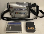 Jvc GR-D271U Mini-camcorder Digital Video Camera Battery 2-CASSETTES Working Exc. Fixed Price $64.79.