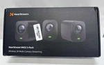 Nearstream 3-PACK Live Streaming Camera 2K, Webcam With 40X Hybrid Zoo. Fixed Price $854.05.