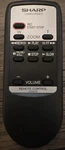 Sharp G0084TA Viewcam Camcorder Remote Control VL-AH131U VL-AH151U VL-NZ155U Oem. Fixed Price $6.00.