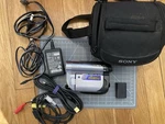 Sony DCR-DVD810 Handycam W/case, Battery, Ac Adapter/charger, Av Cable. Fixed Price $89.00.