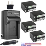 Kastar Battery Travel Charger For Canon BP-970G BP-945 & Eos C100 ES8600. Fixed Price $57.99.