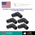 Sharkbite 1 Inch Poly Crimp 90 Degree Elbow Pack Of 5 Pex Pipe Fitting. Fixed Price $19.99.