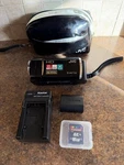 Jvc Everio GZ-HM30BU Avchd Camcorder & Accessories Tested/working. Fixed Price $94.99.