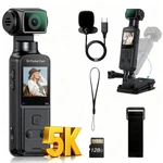 Boblov 5K Vlogging Camera Eis Pocket For Biking Travel Live STREAMING,128GB. Fixed Price $59.99.