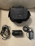 Panasonic HDC-TM80 Compact Digital Camcorder Full 42X Zoom Video Camera Case. Fixed Price $115.00.
