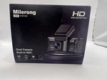 Milerong Dash Front And Rear, Camera For Cars Built-in Wifi, 32G Card. Fixed Price $72.25.