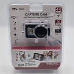Vivitar Capture Cam W/ Electronic Image Stabilizer 4K Ultra Hd 16MP New. Fixed Price $26.09.