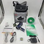 Jvc Hd Everio GZ-HM30 Blue Memory Camera Open Box Unused With Card. Fixed Price $64.99.