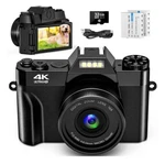 4K Digital Vlogging Camera For Youtube Camcorder Hd 1080P 48MP Video. Fixed Price $39.99.
