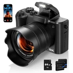 8K Digital Camera For Photography, 88MP Autofocus Wifi Vlogging Yo.... Fixed Price $94.49.