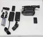 Jvc GR-AXM300U Vhs-c Camcorder Ac Adaptor Battery Tape Tested. Fixed Price $95.00.