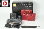 Near Mint Nikon Coolpix S8200 Red 16.1MP 14X Digital Camera From Japan. Fixed Price $190.00.