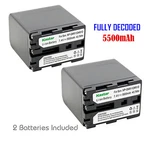 2X Kastar Battery For Sony NP-QM91D DCR-PC115 DCR-PC120 DCR-PC330 DCR-TRV6. Fixed Price $40.69.