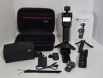 Dji Osmo Pocket 3 Creator Combo W/ Scottymakesstuff Pro Case 256GB Memory Card. Fixed Price $566.99.