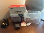 Canon ZR800 35X OPTICAL/1000X Zoom Digital Video Camcorder W/battery-no Charger. Fixed Price $50.00.