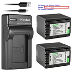 Kastar Battery Slim Usb Charger For Panasonic VW-VBK360 SDR-T70K SDR-T71. Fixed Price $58.59.