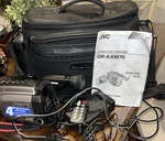 Jvc GR-AXM70U Vhs-c Analog Camcorder + Ambico Bag & Accessories Tested Working. Fixed Price $59.98.