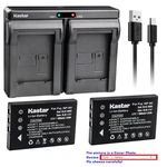 Kastar Battery Dual Charger For FNP-60 Memorex MCC228RSBLK 7-IN-1 Hd. Fixed Price $17.69.