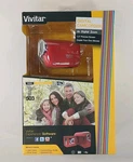 Vivitar Digital Camcorder Camera 503 Red 2.0 Mp 4X Zoom Hd Still Image. Fixed Price $17.10.