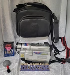Jvc GR-SXM340U Super Vhs-c Camcorder 600X Zoom Bundle Bag Tape. Fixed Price $500.00.