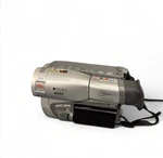 Canon ES55 Silver 8MM 500X Digital Zoom 2.5" Color Lcd Screen Compact Camcorder. Fixed Price $65.00.