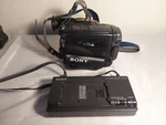 Sony Handycam Ccd TR31 8MM Video Camcorder For Parts Repair With AC-V35. Fixed Price $44.00.