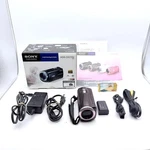 Sony Handycam HDR-CX270V Full Avchd 32GB Lens 55X Extended Zoom Brown Japan. Fixed Price $168.00.