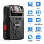 Boblov M7PRO 4K Hd Body Camera Audio Video Recording 256G Gps Fr Law Enforcement. Fixed Price $139.00.
