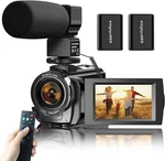 Video Camera Camcorder For Youtube Digital Vlogging Fhd 1080P 30FPS 24MP. Fixed Price $89.99.