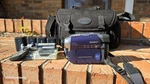 Sony Handycam DCR-DVD101 Camcorder Digital Video Camera W/ Bag Six Batteries. Fixed Price $129.99.