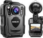 Body Camera 2K Police M5 IP67 Waterproof Anti Drop Boblov 64GB-NOGPS Hours. Fixed Price $209.99.