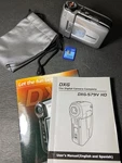 DXG-579V Handheld Hd Digital Video Camera 8MP Silver 4X Zoom Bundle Tested. Fixed Price $34.99.