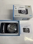 Zydiie 5K Ultra Hd Compact Camera 64MP 6X Zoom Dual Lens Wifi Touchscreen Black. Fixed Price $39.99.