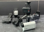 Sony FDR-X1000V 4K Action Camera With + RM-LVR2 Live View Remote Bundle. Fixed Price $425.50.