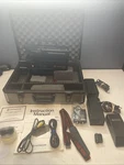 Vintage 1980S Video Camera Hitachi VM-3150A Case, Charger + More Battery Tested. Fixed Price $119.99.