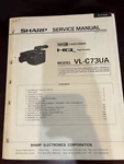 Orig. Sharp VL-C73UA VLC73UA Vhs-c Camcorder Repair & Service Manual *original*. Fixed Price $29.99.