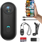 Foukwakc H7 64GB 1080P Thumb Action Camera, Mini Body Cameras, Wearable Pocke. Fixed Price $89.99.