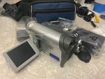 Panasonic PV-GS34 Digital Palmcorder Complete Bundle Works Lots Of Pix. Fixed Price $165.00.