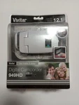 Vivitar Dvr 949HD 1080P Full Camcorder 12.1 Mp Sealed New White C52. Fixed Price $25.00.