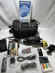 Olympus Movie 8 VX-43-KU Cam Corder Accessories Case Cords Read Descriptio. Fixed Price $12.50.