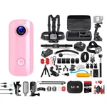 Sjcam C100 Plus Action Camera (pink) Bundle. Fixed Price $134.95.