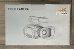 Dvc 4K Ultrahd Video Camera W/ Auto Focus Microphone & 64GB Sd Card. Fixed Price $75.81.