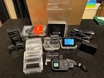 Gopro HERO3 Black Edition Action Camera Bundle With Lcd Bacpac And Accessories. Fixed Price $238.00.