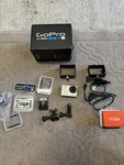 Gopro HERO3 Action Camera W/ Accessories. Fixed Price $35.00.