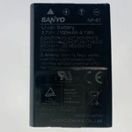 Sanyo VPC-HD100 Oem Battery NP-61 3.7V 1100MAH. Fixed Price $8.99.