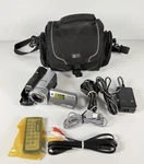 Sony Handycam DCR-SR85 Hybrid Camcorder Nightshot Touchscreen Tested Works. Fixed Price $280.00.