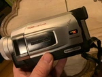 Panasonic Minidv Camera W/ Charger PV-DV52D-S Powers Untested. Fixed Price $30.00.